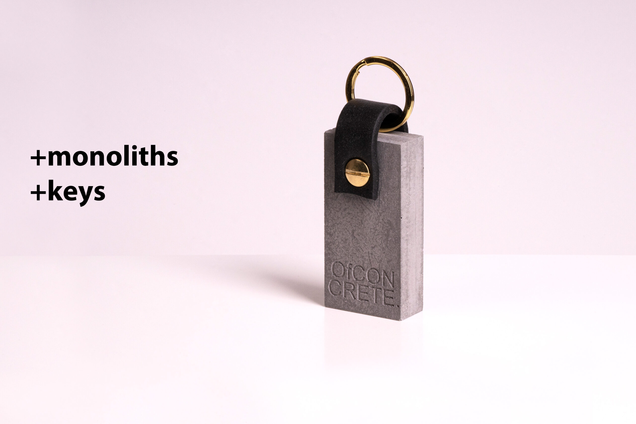 concrete keychain