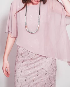 long concrete necklace