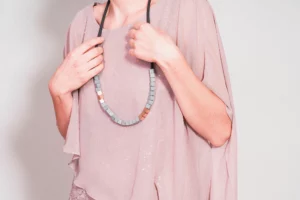 long concrete necklace